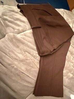 Loft Brown Riviera Slim Pant